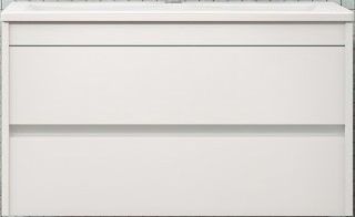 Подвесная тумба под раковину Art&Max Family 90см белый глянцевый Family-900-2C-SO-BL